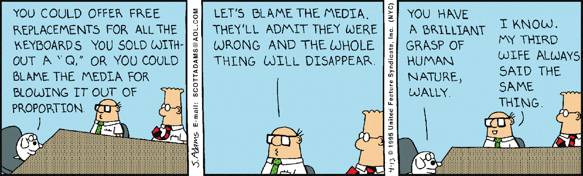 Dilbert Cartoon